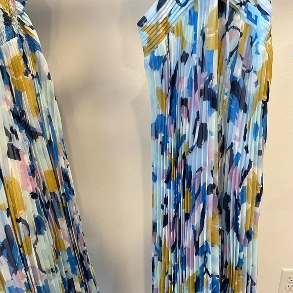 ASTR THE LABEL AQUATE DRESS AQUA BLUE MULTI - Picture 6 of 6